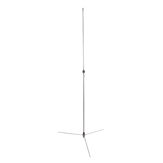 Antena base UHF, rango de frecuencia 400-500 MHz