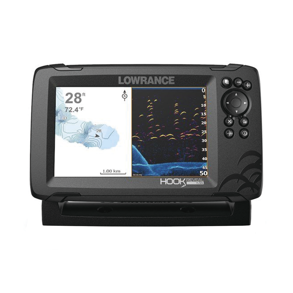 HOOK Reveal 7 con CHIRP, DownScan y GPS Plotter