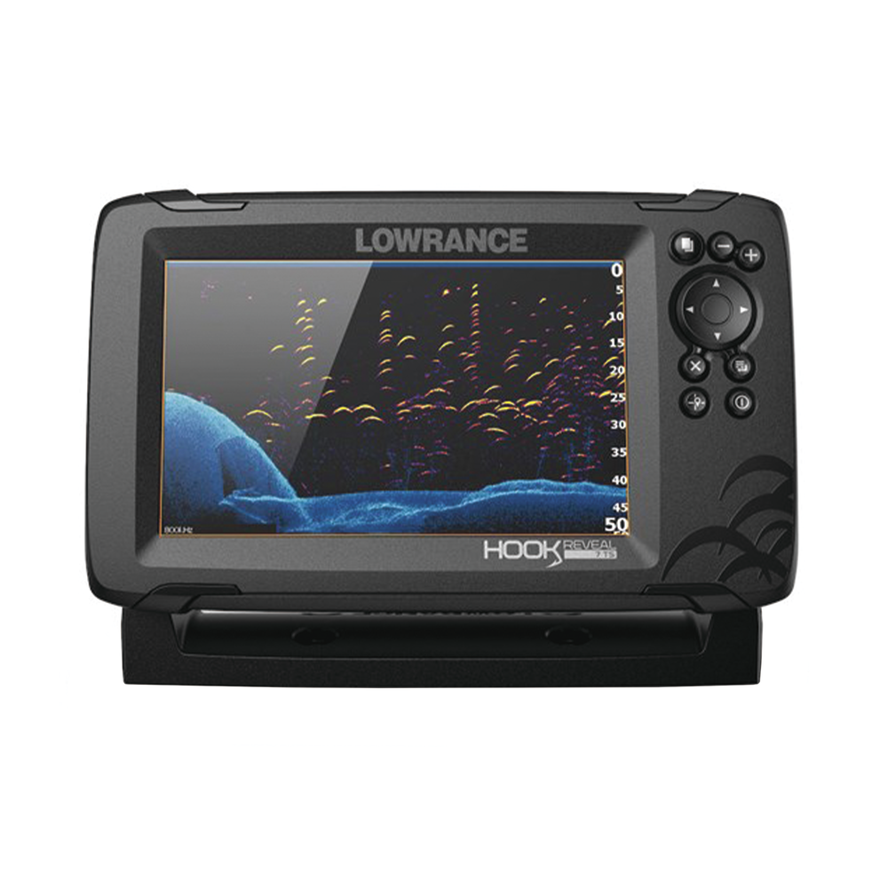 HOOK REVEAL 7 FISHFINDER Tripleshot con CHIRP, SideScan, DownScan y mapa