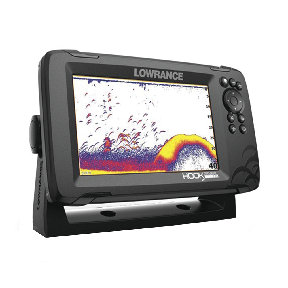 HOOK REVEAL 7 FISHFINDER Tripleshot con CHIRP, SideScan, DownScan y mapa