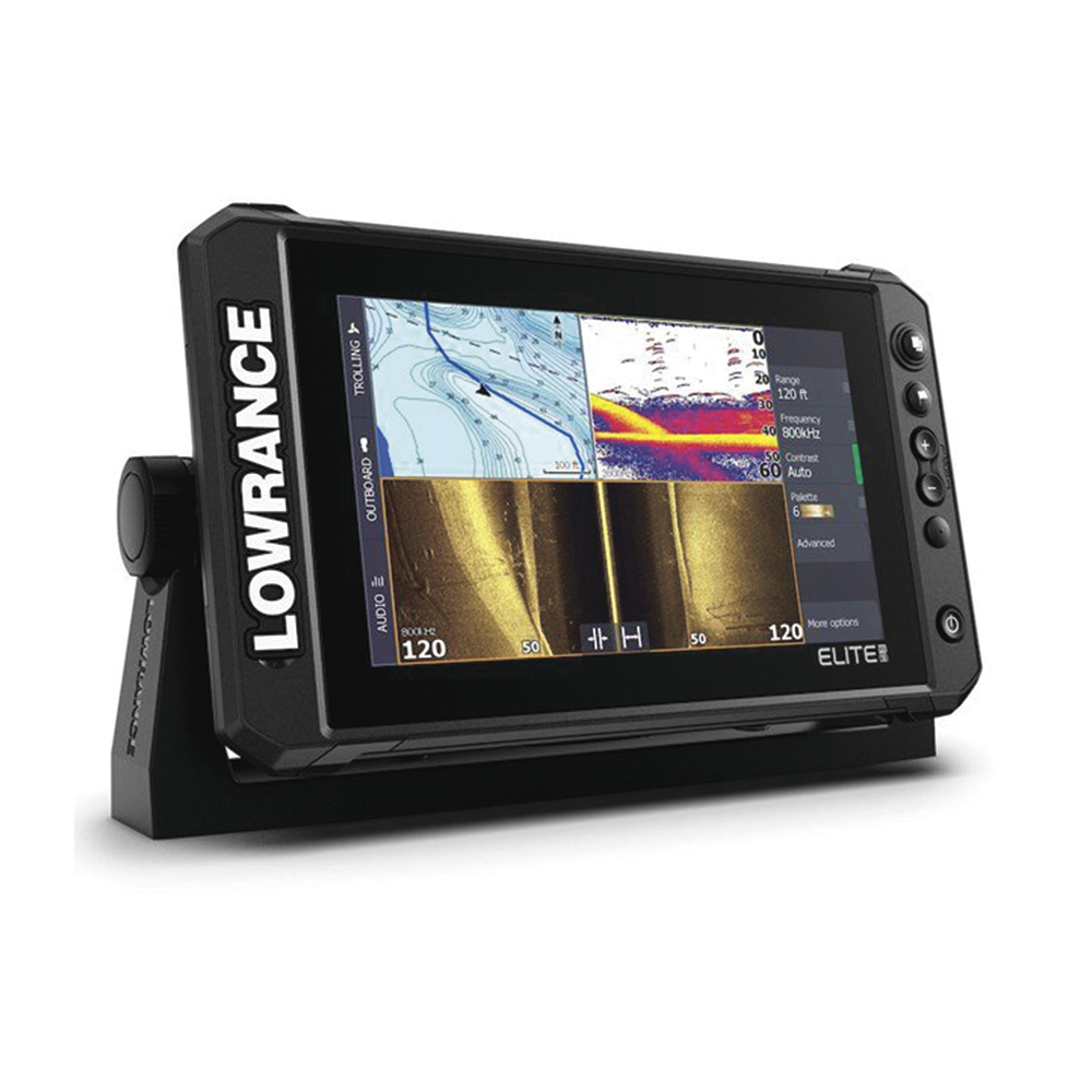 Elite FS 9" Navigation Display does not include transducer.