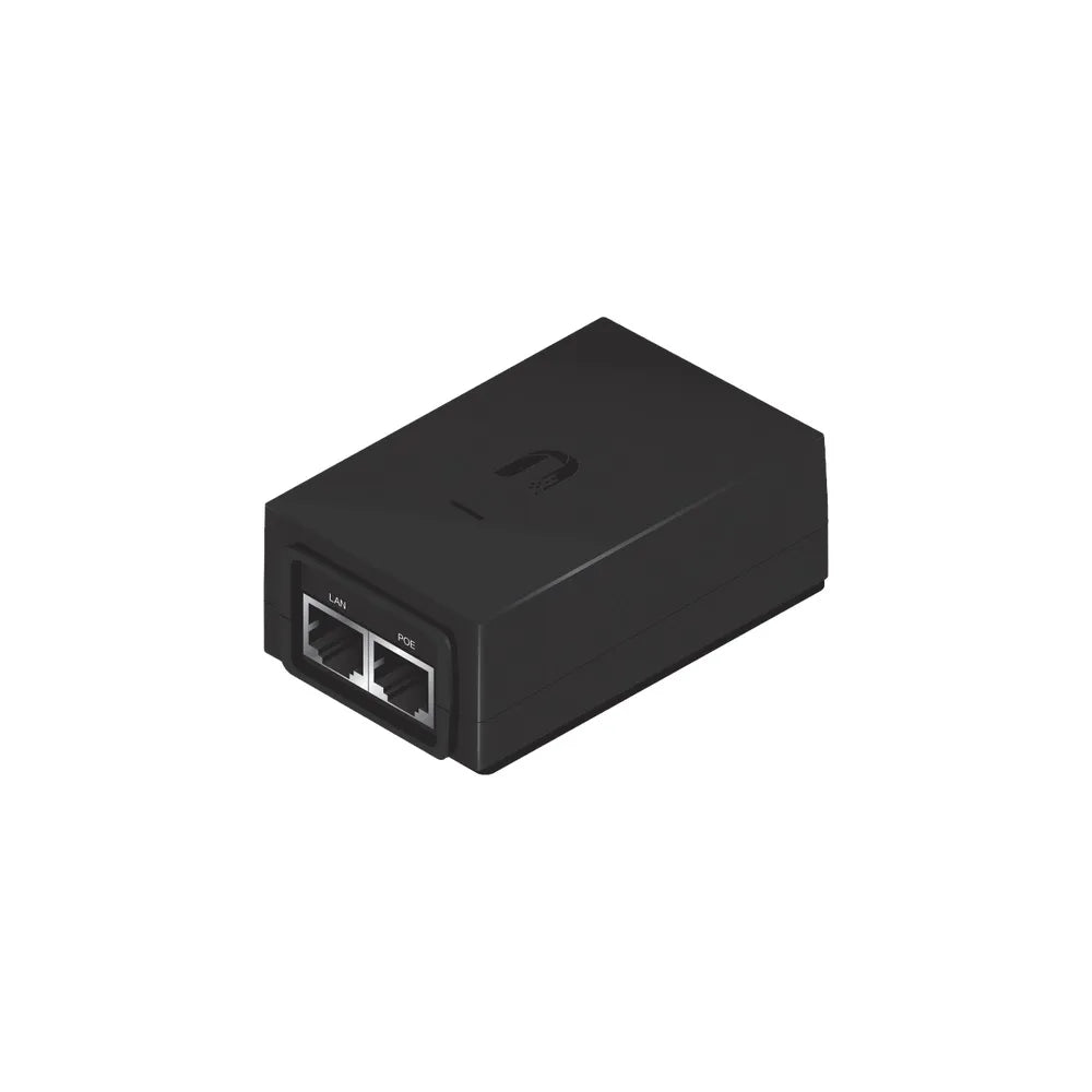 Injector POE pasivo UBIQUITI 48VDC, 24W, Gigabit