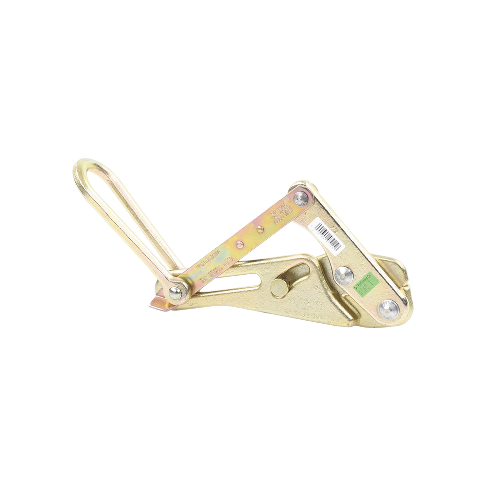 Pinza Klein para sujetar cable de retenida de 1/8", 3/16", 1/4" y 5/16".