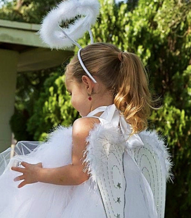 AUREOLA DE ANGEL  HALLOWEEN