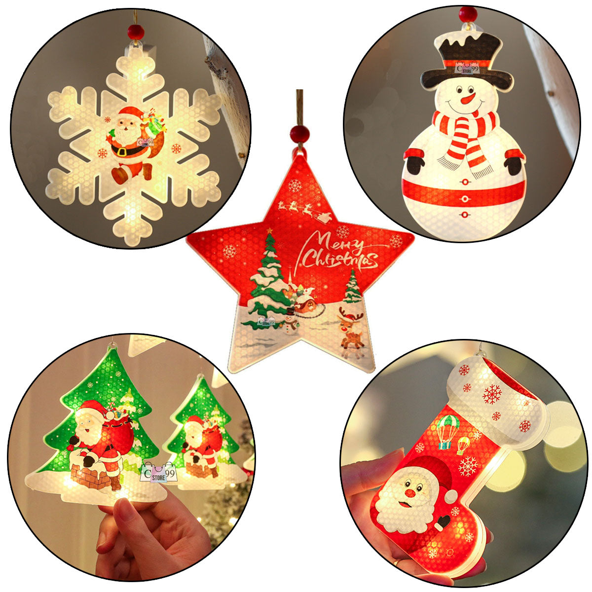 Instalación Figuras Navideña Navideñas
