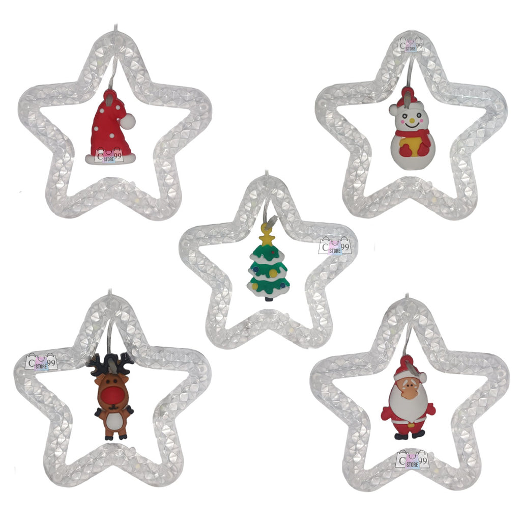 Intalacion Estrellas Y Figuras Navideñas