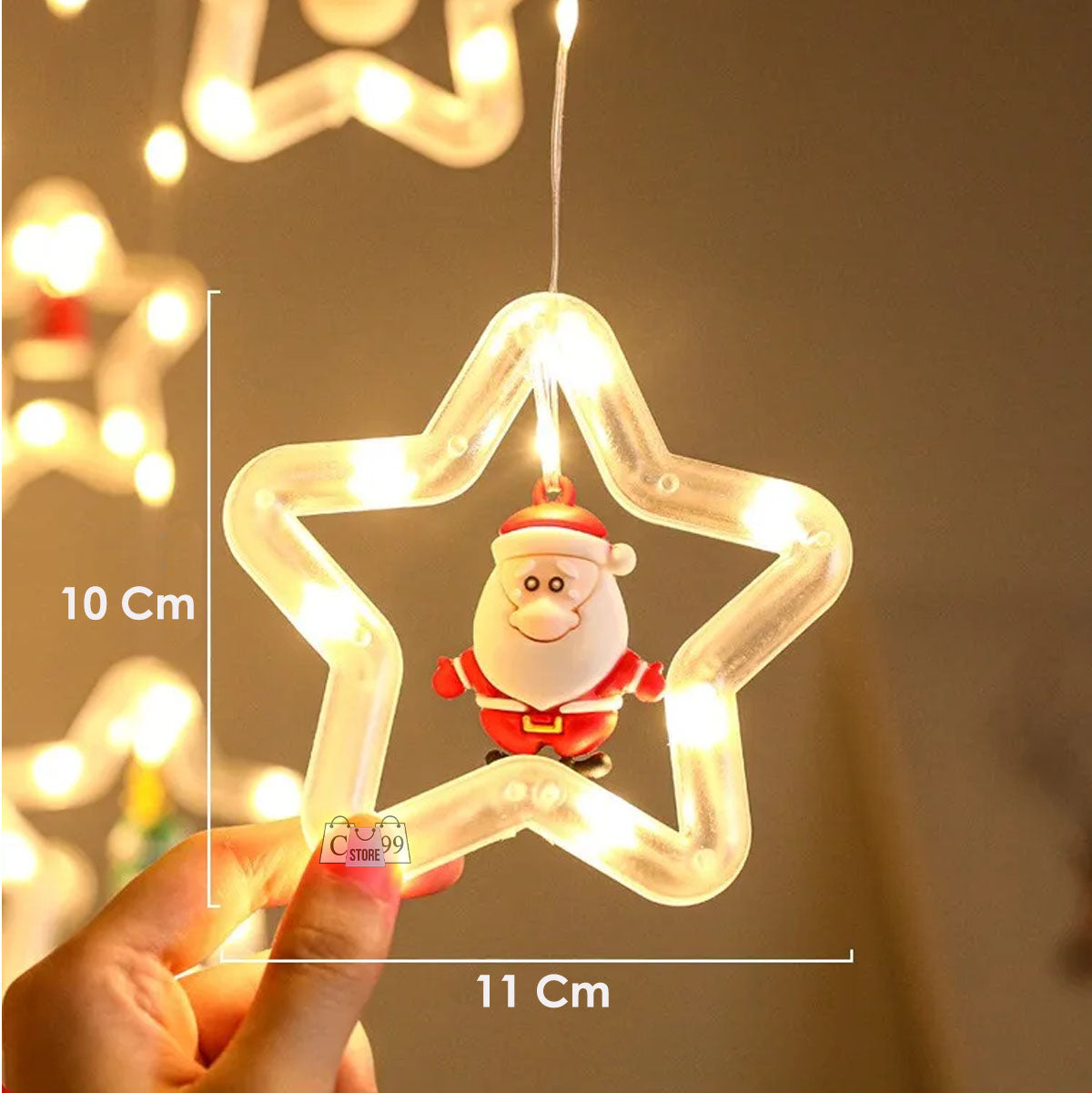 Intalacion Estrellas Y Figuras Navideñas