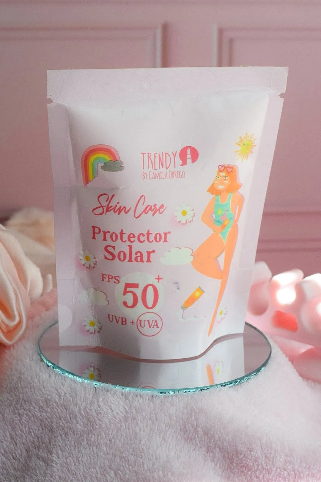 Sachet protector solar facial 40 Ml Tren