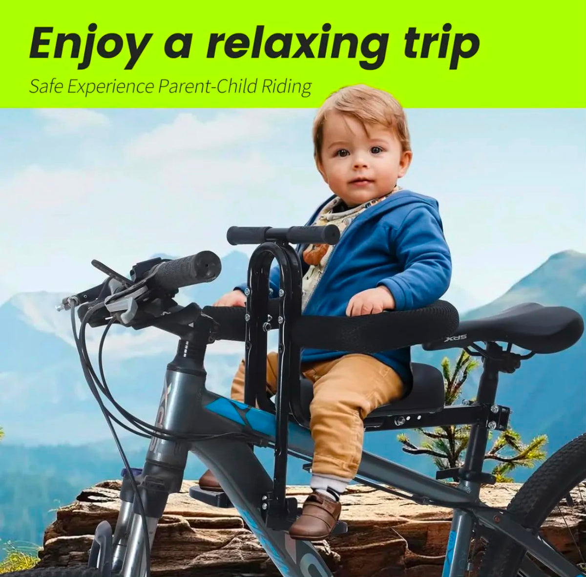Silla Delantera Bicicleta para Niño