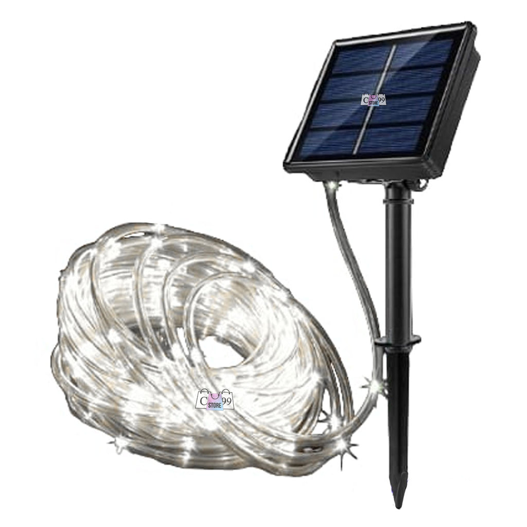 Manguera Solar Luces Navidad 10 Metros