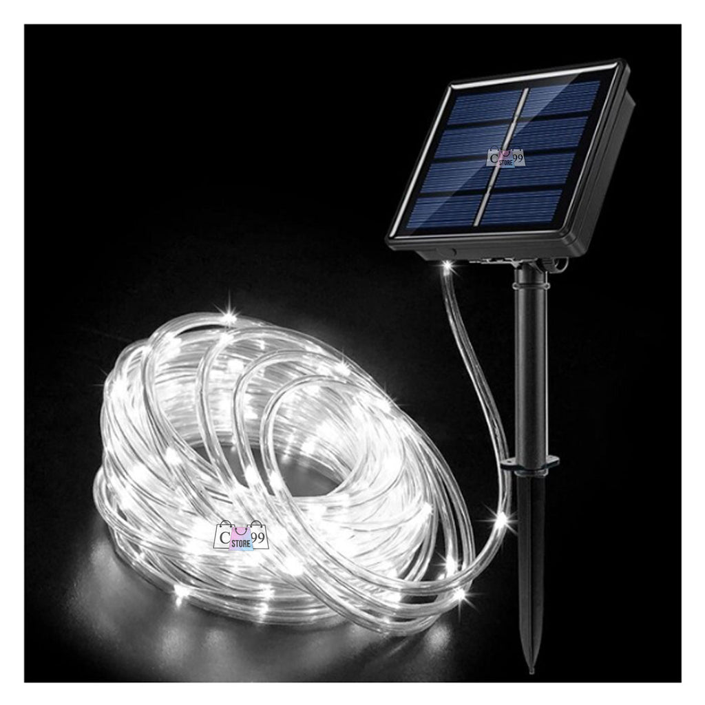 Manguera Solar Luces Navidad 10 Metros