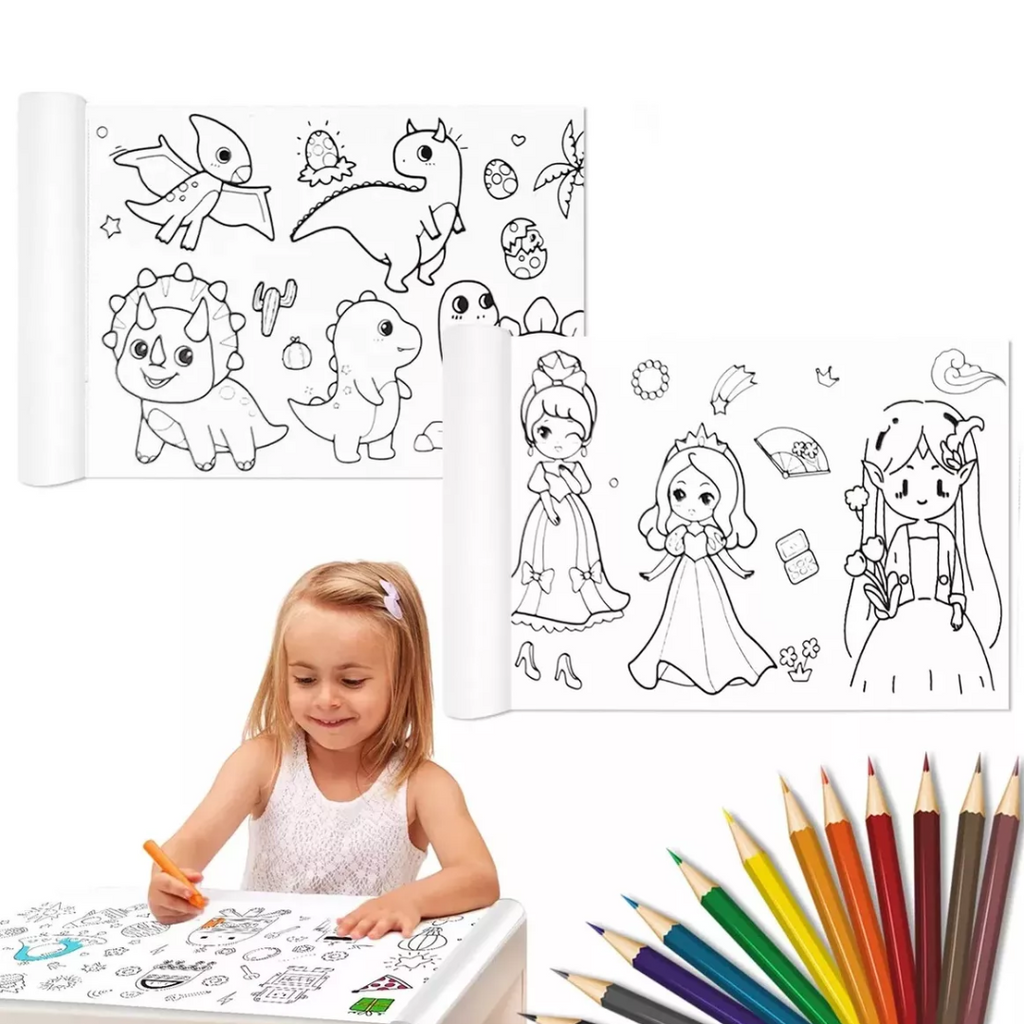 Rollo Papel Adhesivo Dibujos CUP