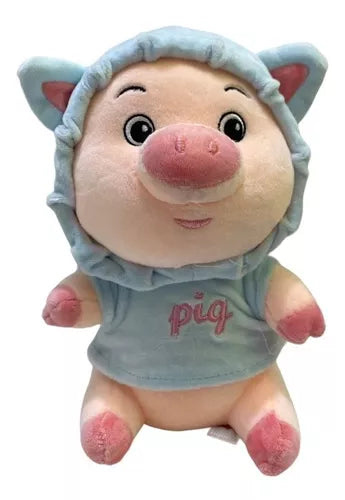 PELUCHE CERDITO  CON SACO