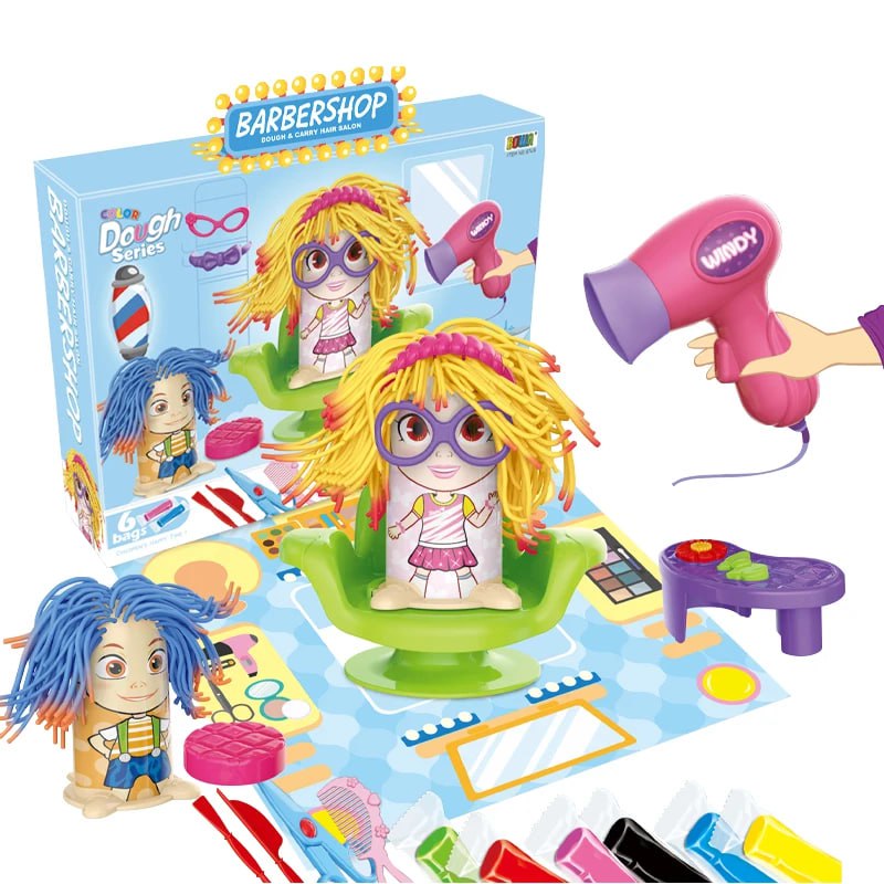 Peluquería Con Plastilina