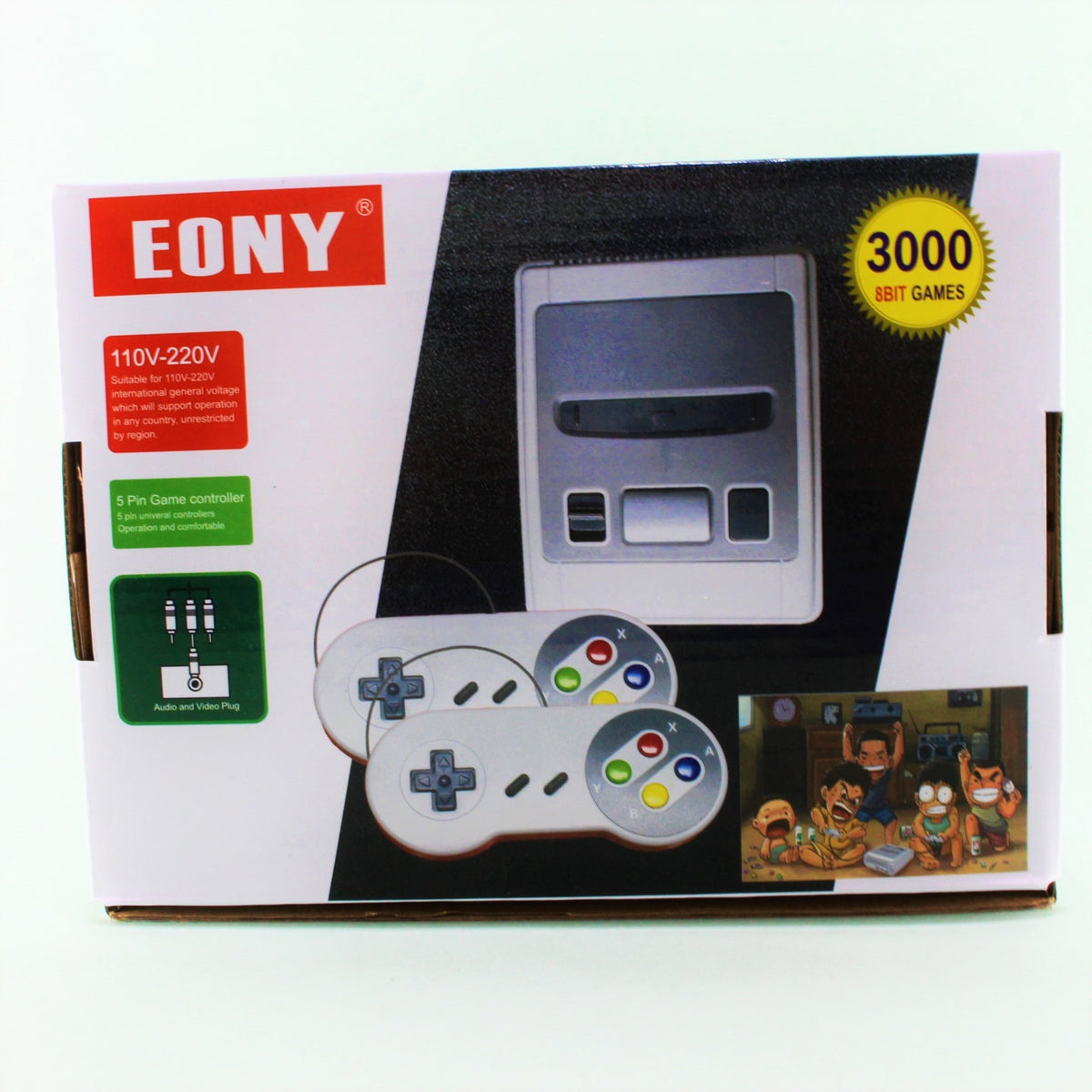 Consola eony de video juego tv caja bla