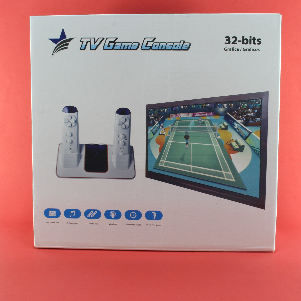 Consola de video juego tv 32-bits grafi