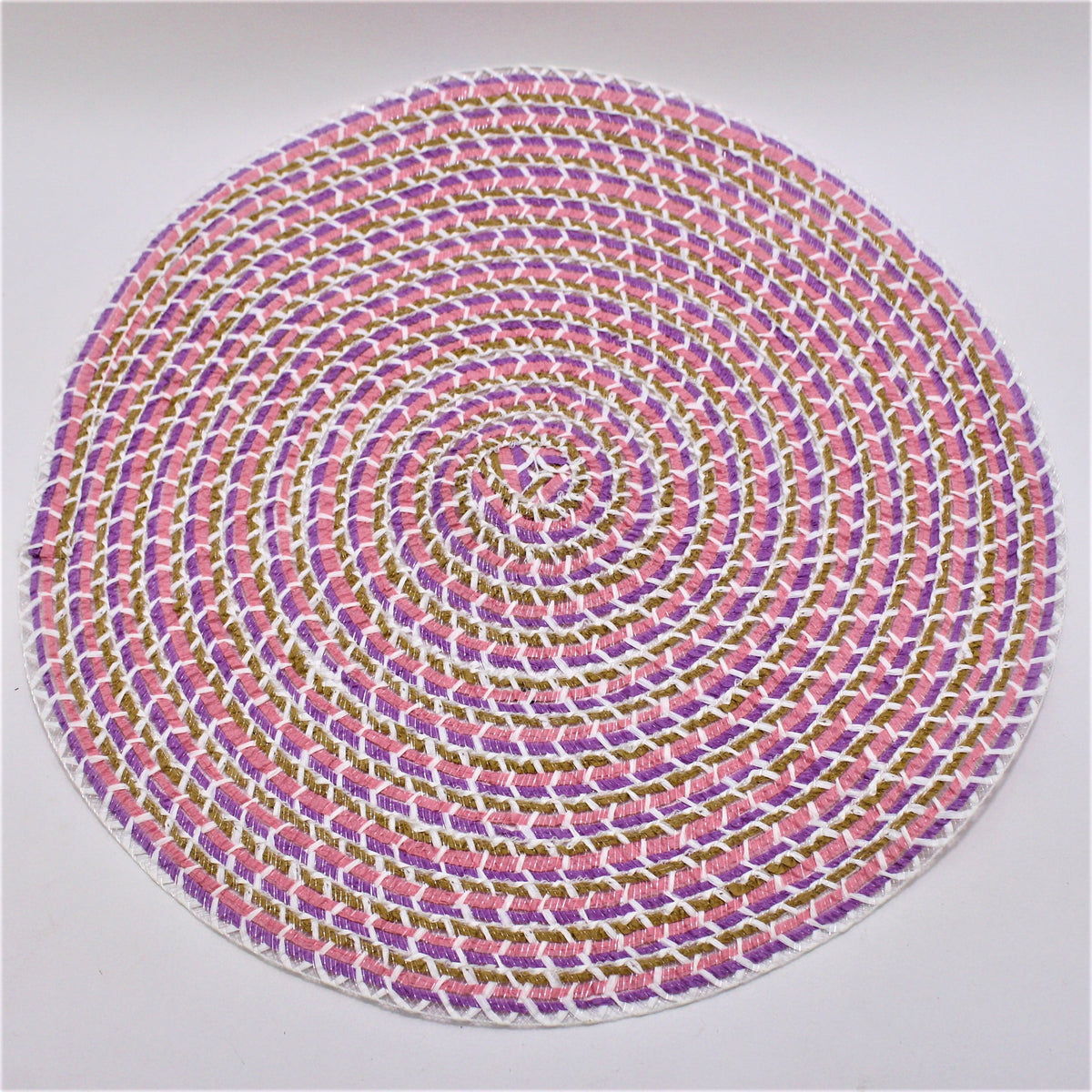 Individual redonde 38cm Bordado