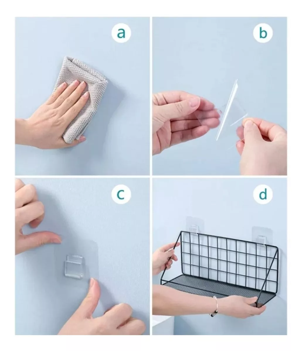 Estante Organizador Con Adhesivo x 2