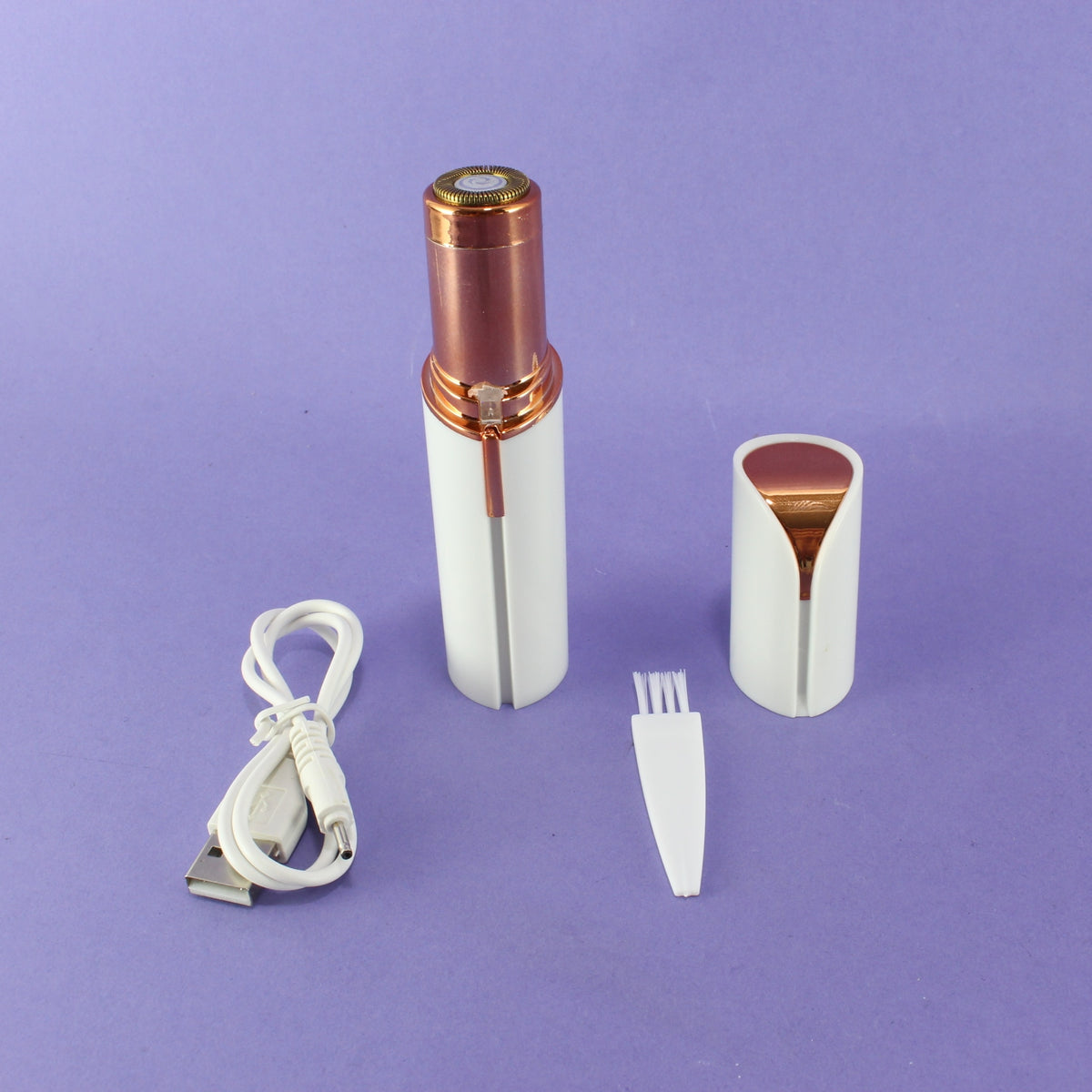 Depilador facial electrónico