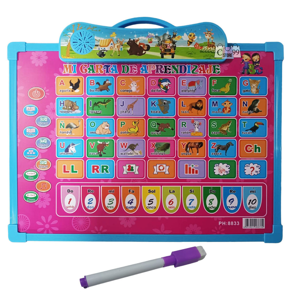 Tablero De Aprendizaje y Dibujo De Niños