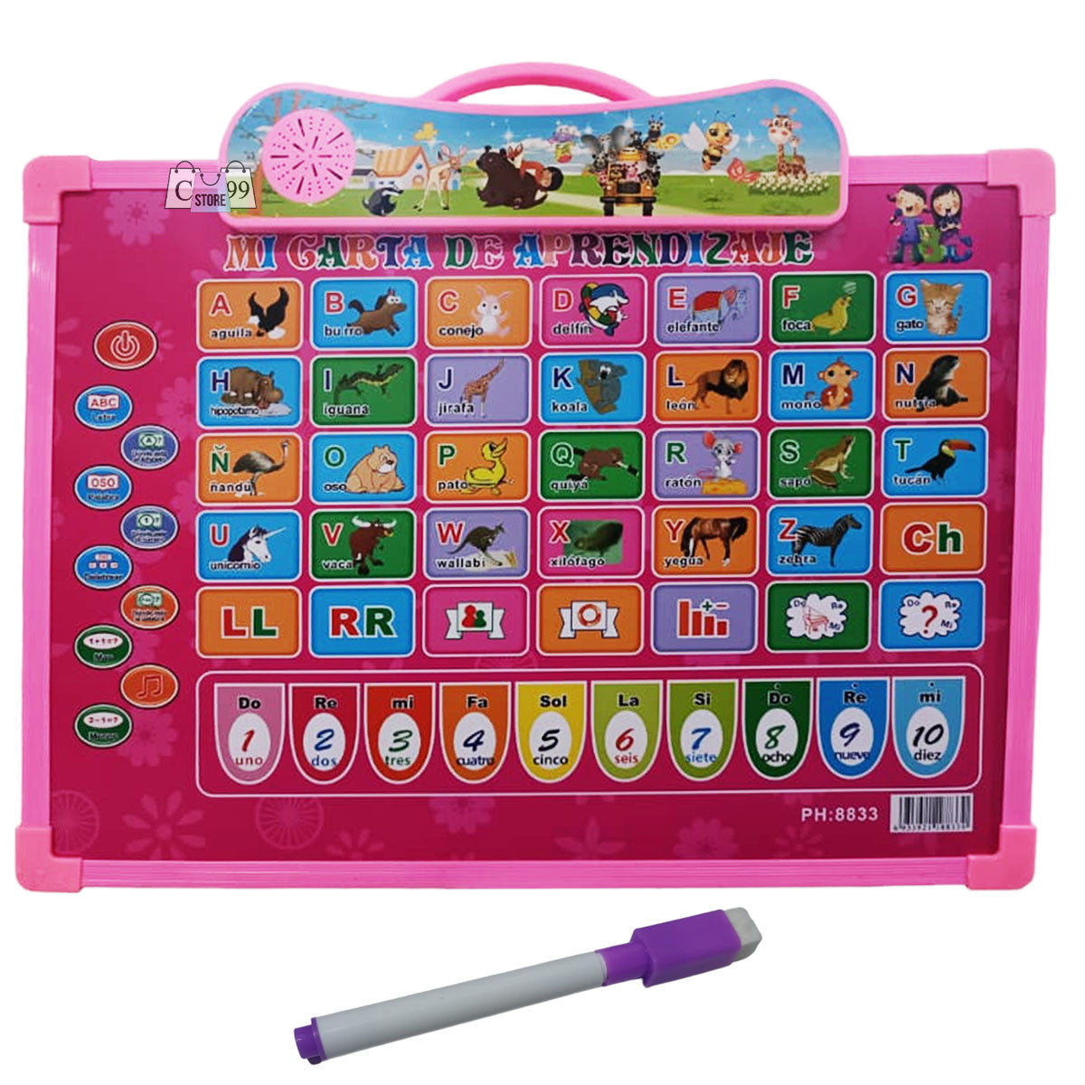 Tablero De Aprendizaje y Dibujo De Niños