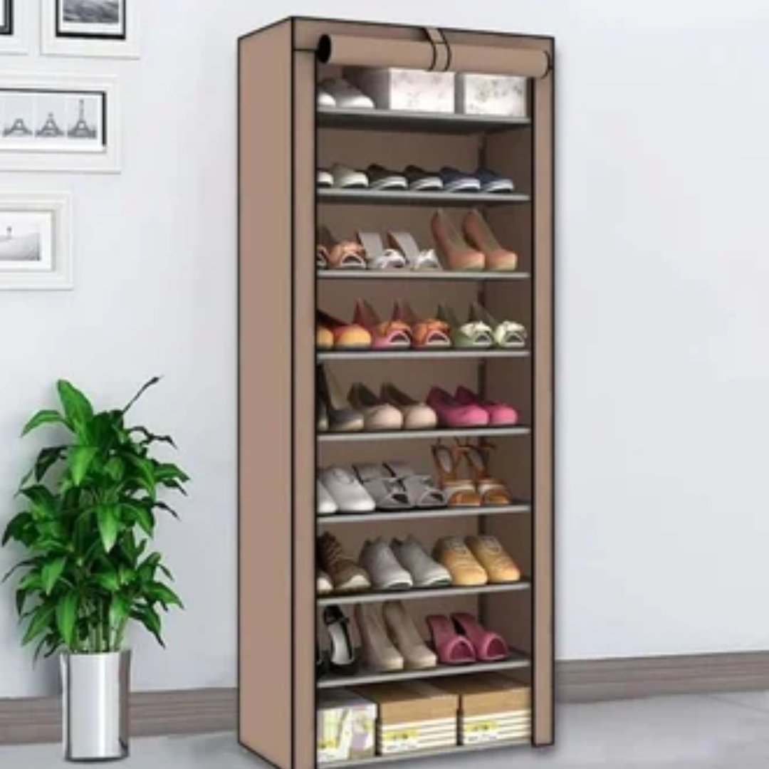 Organizador Zapatos En Tela Diseño Torre