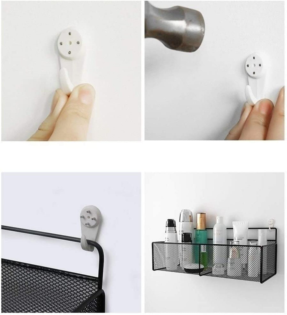Combo estante de baño + 1 repisa