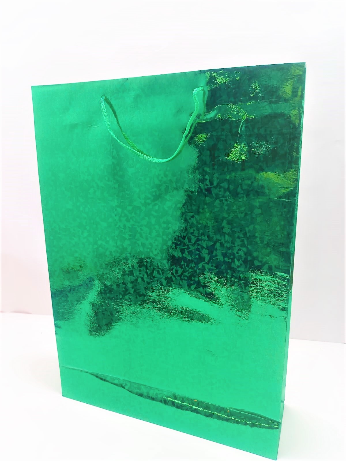 Bolsa tornasol verde