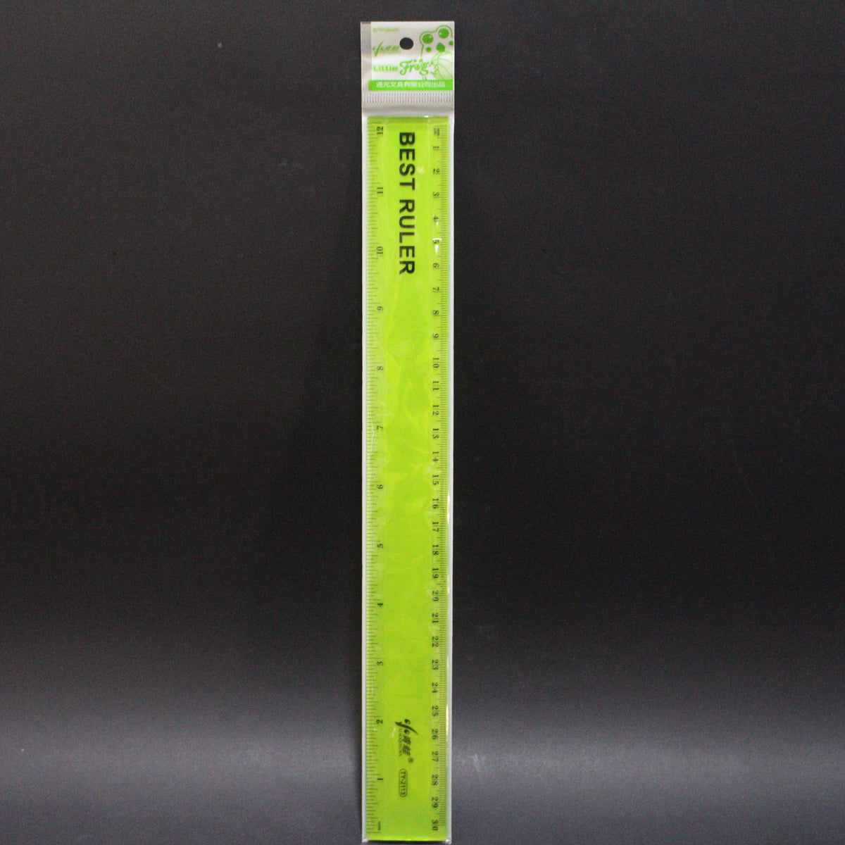 Regla 30cm de colores