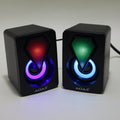 Parlante para computador con luz