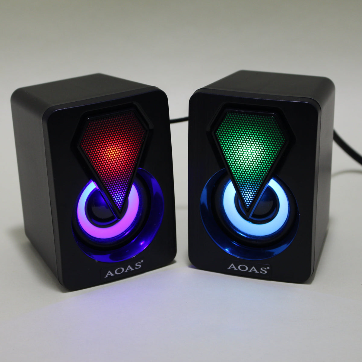 Parlante para computador con luz