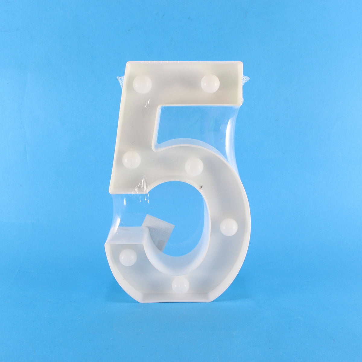 Numero Led (5) Cálida decorativo