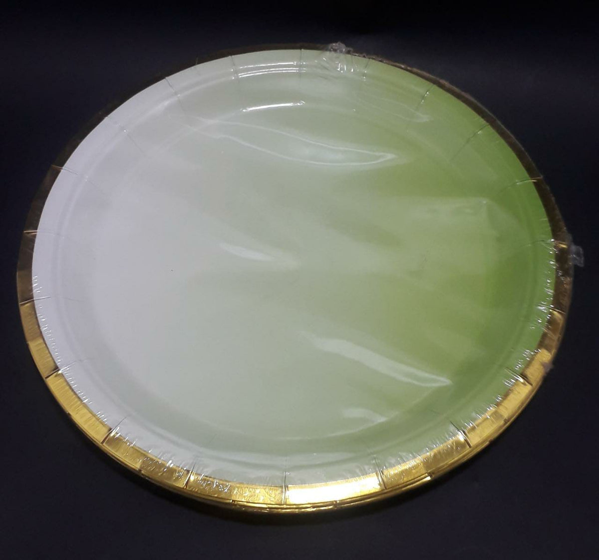 Platos verde desvanecido 23cm