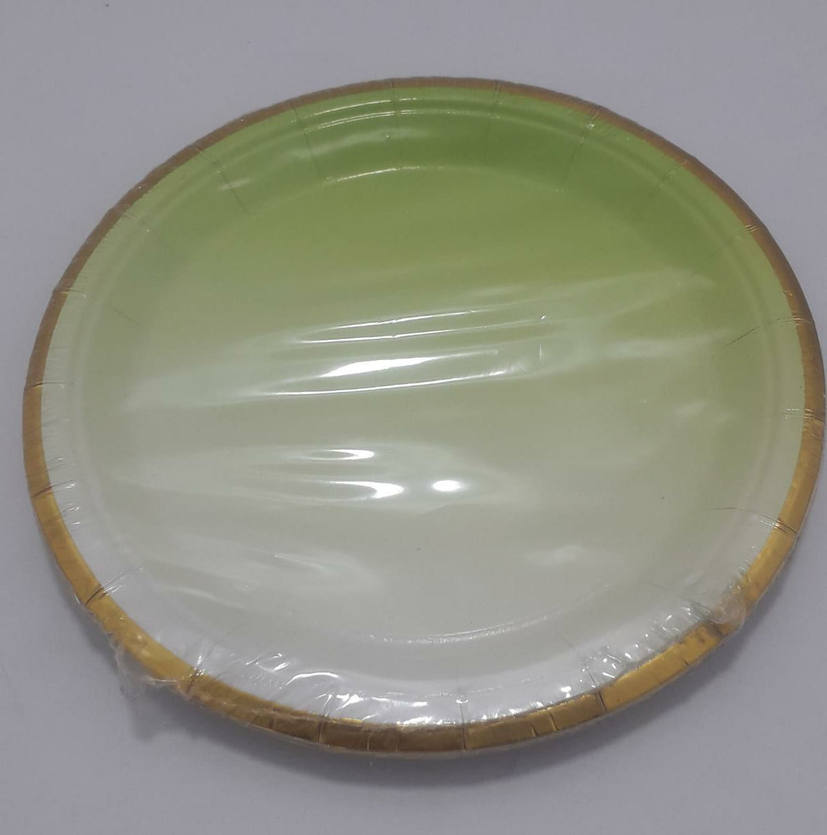 Platos verde desvanecido 18cm