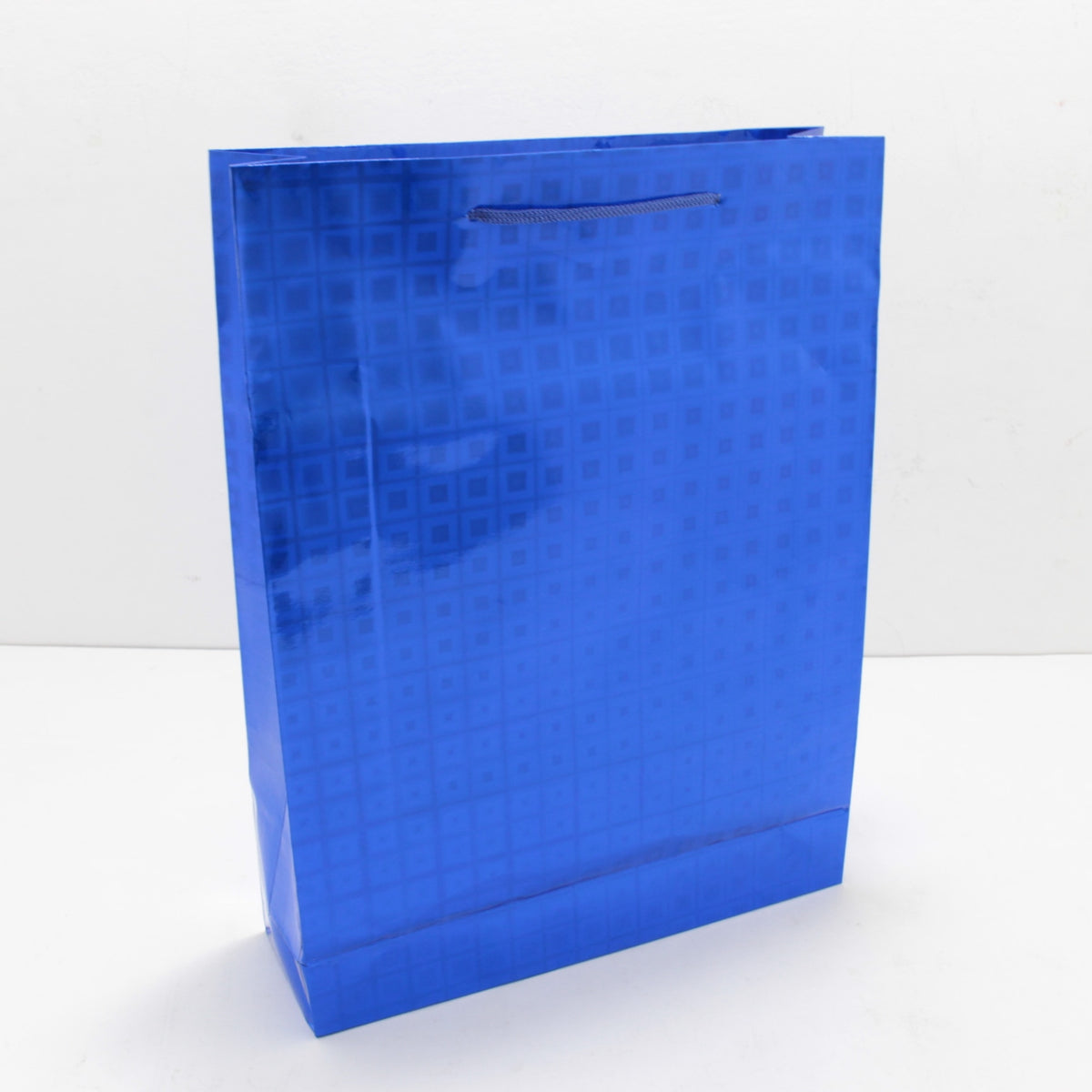 Bolsa tornasol 45 cm azul