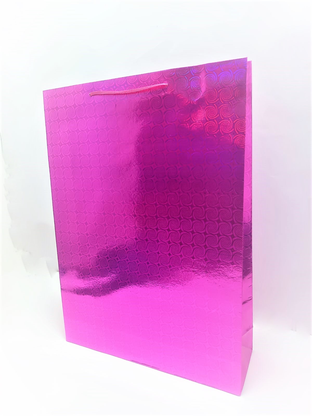 Bolsa tornasol 45 cm fucsia