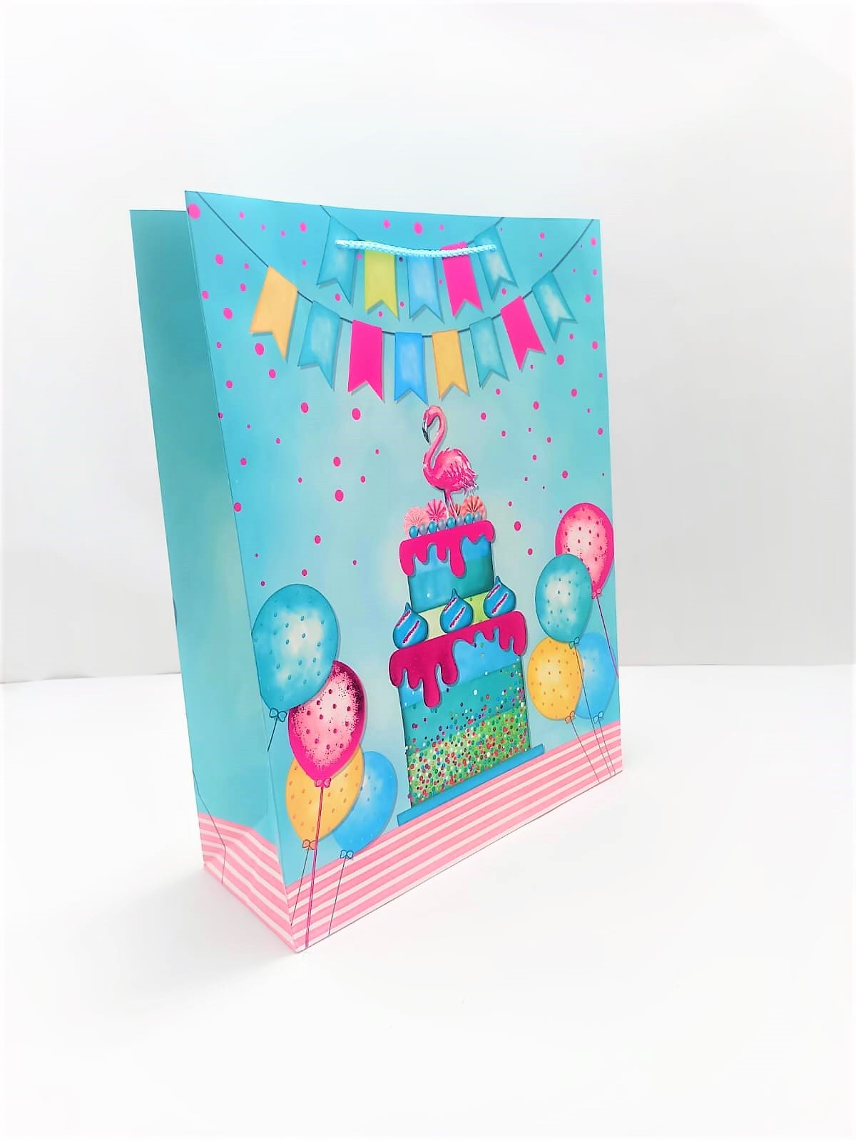 Bolsa regalo talla l feliz cumpleaños 4