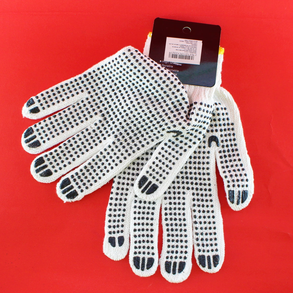 Guantes blancos con cobertura aislante