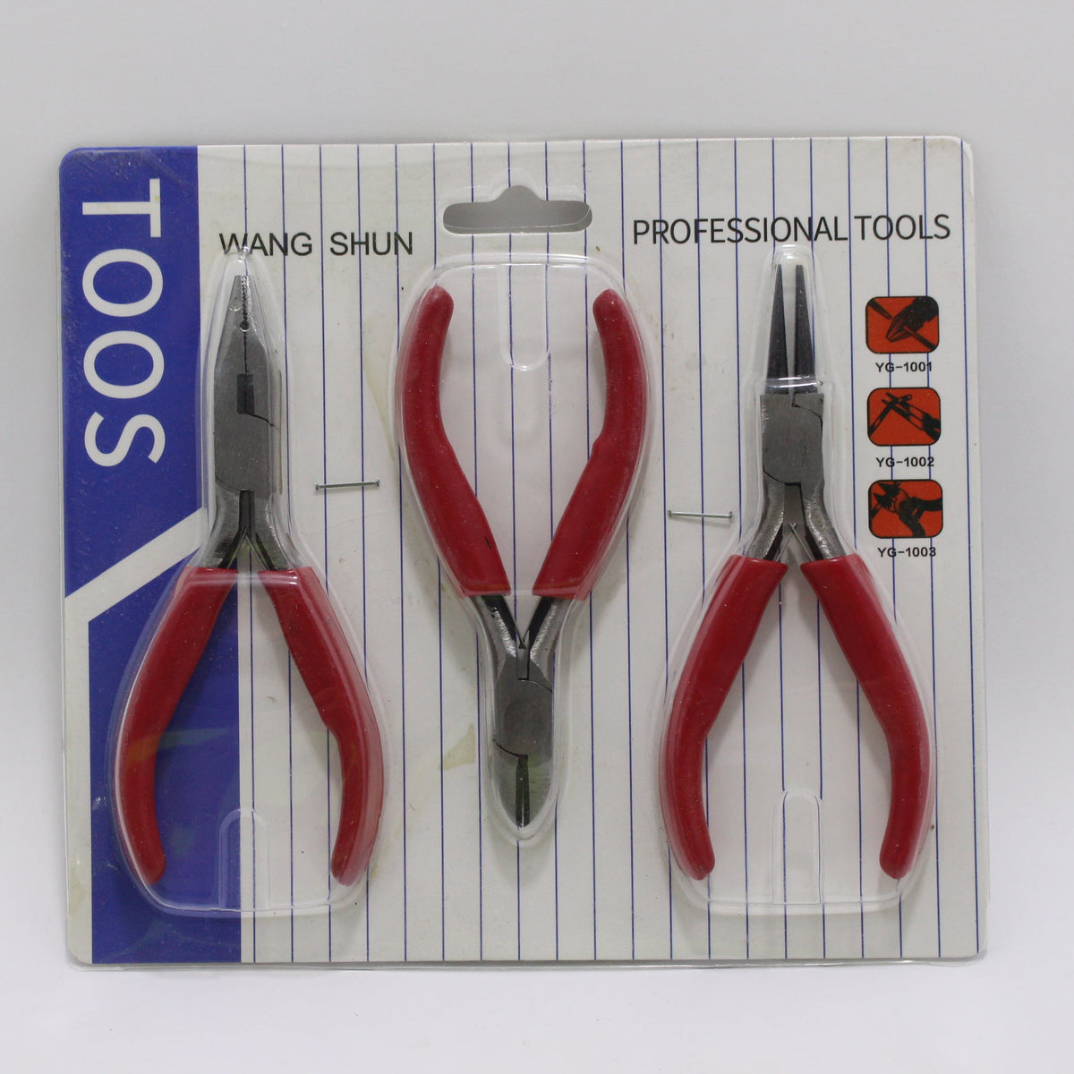 Set de pinzas de bisutería x3