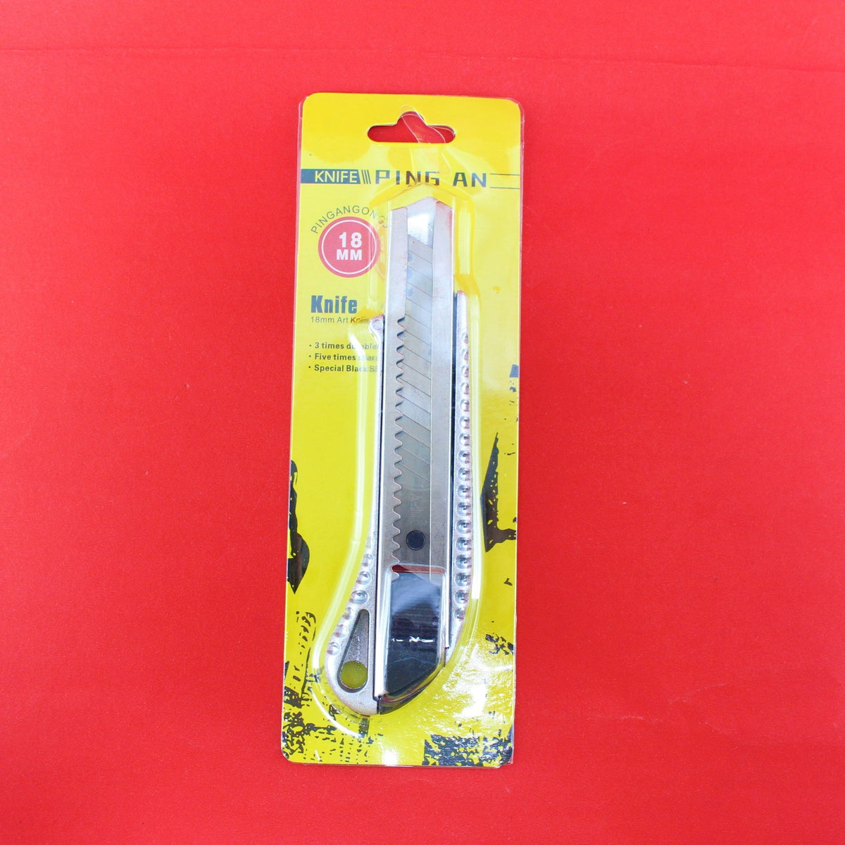 Bisturí metálico 18mm knife ping