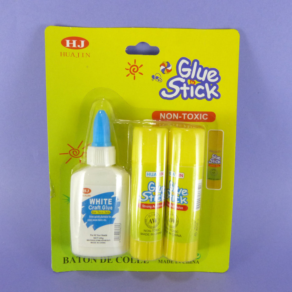 Set de pegantes glue stick