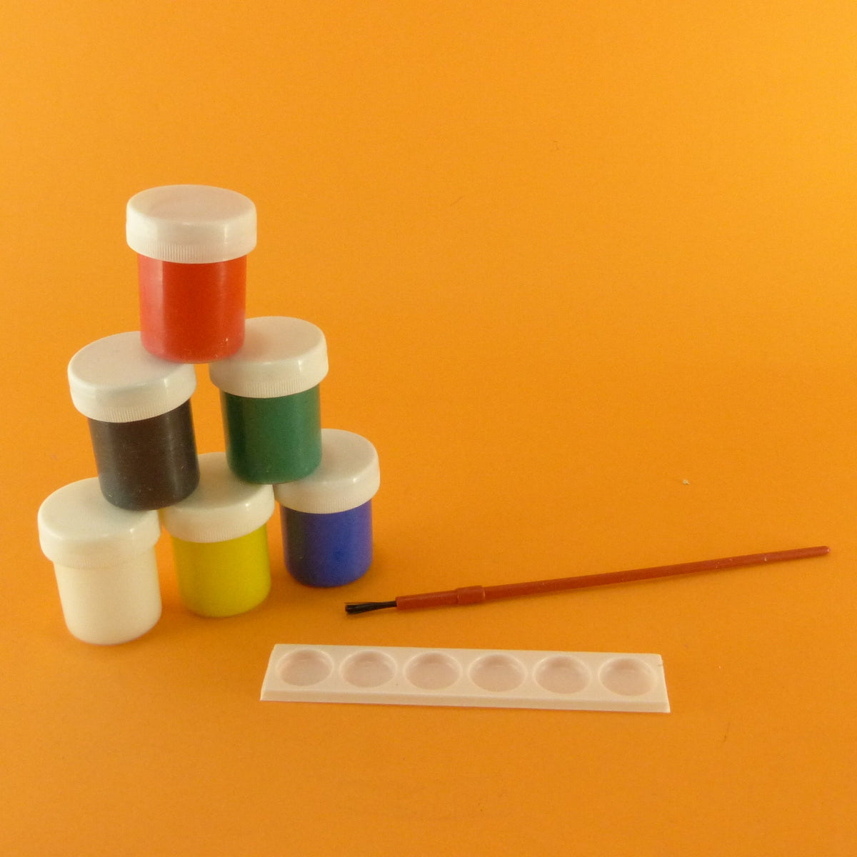 Tempera rapid x 6 colores con p.p.