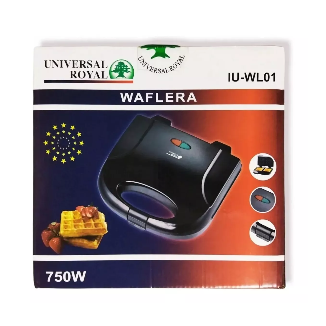 Waflera Eléctrica 2 Puestos Universal Ro