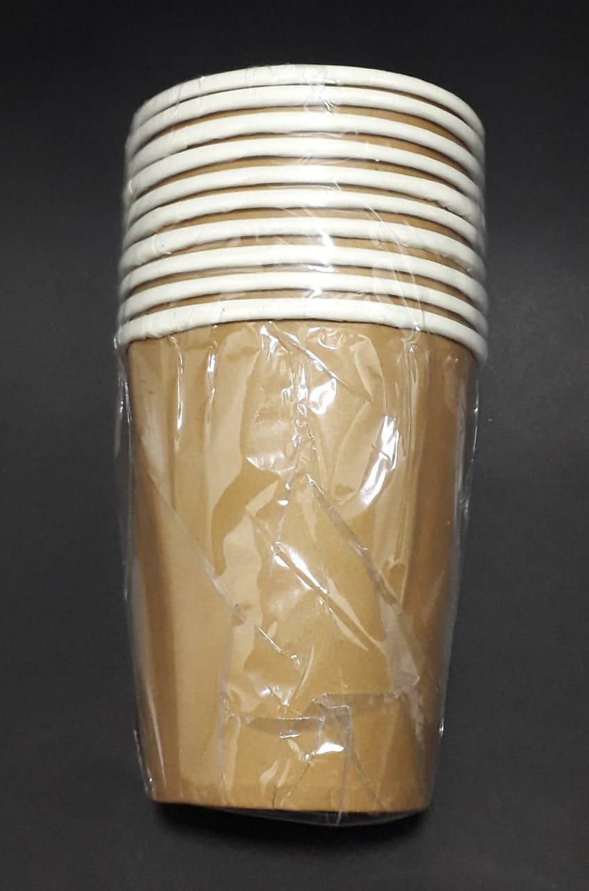 Vaso dorado mate x 10 7 onz