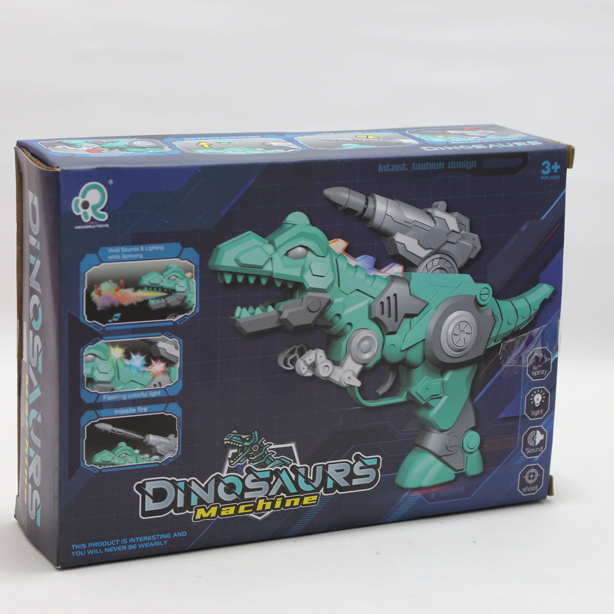 Pistola Dinosaurio de humo