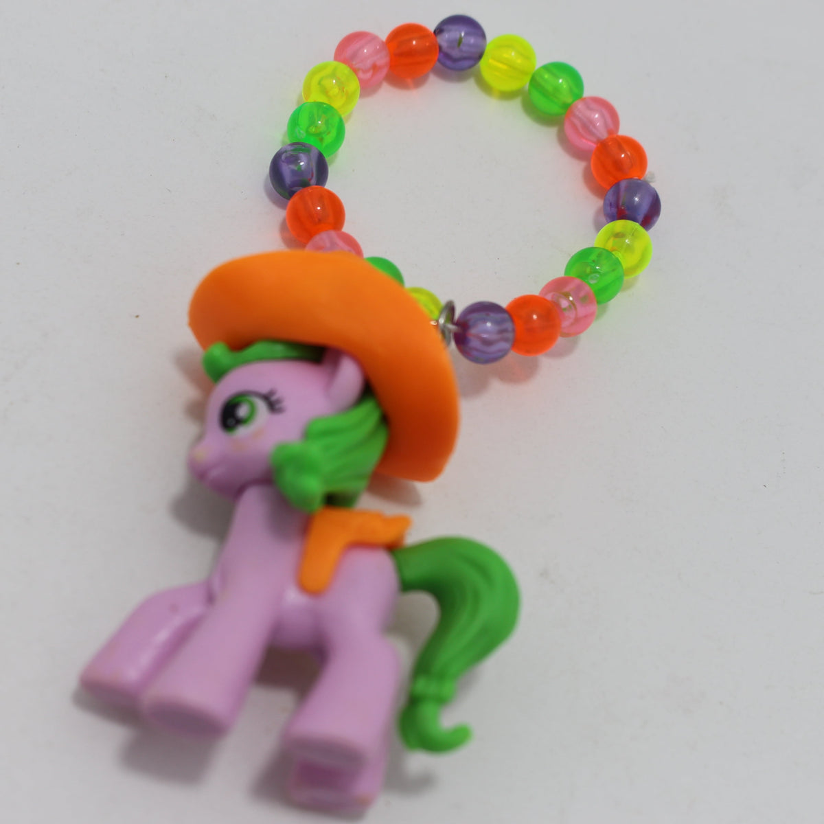 Huevo Pulsera de pony con stickers