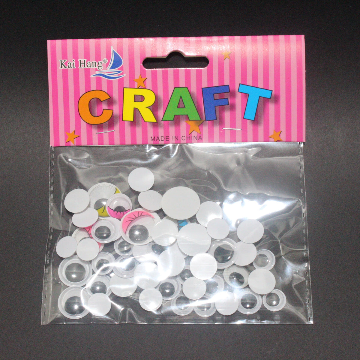 ojo para manualidad multicolor