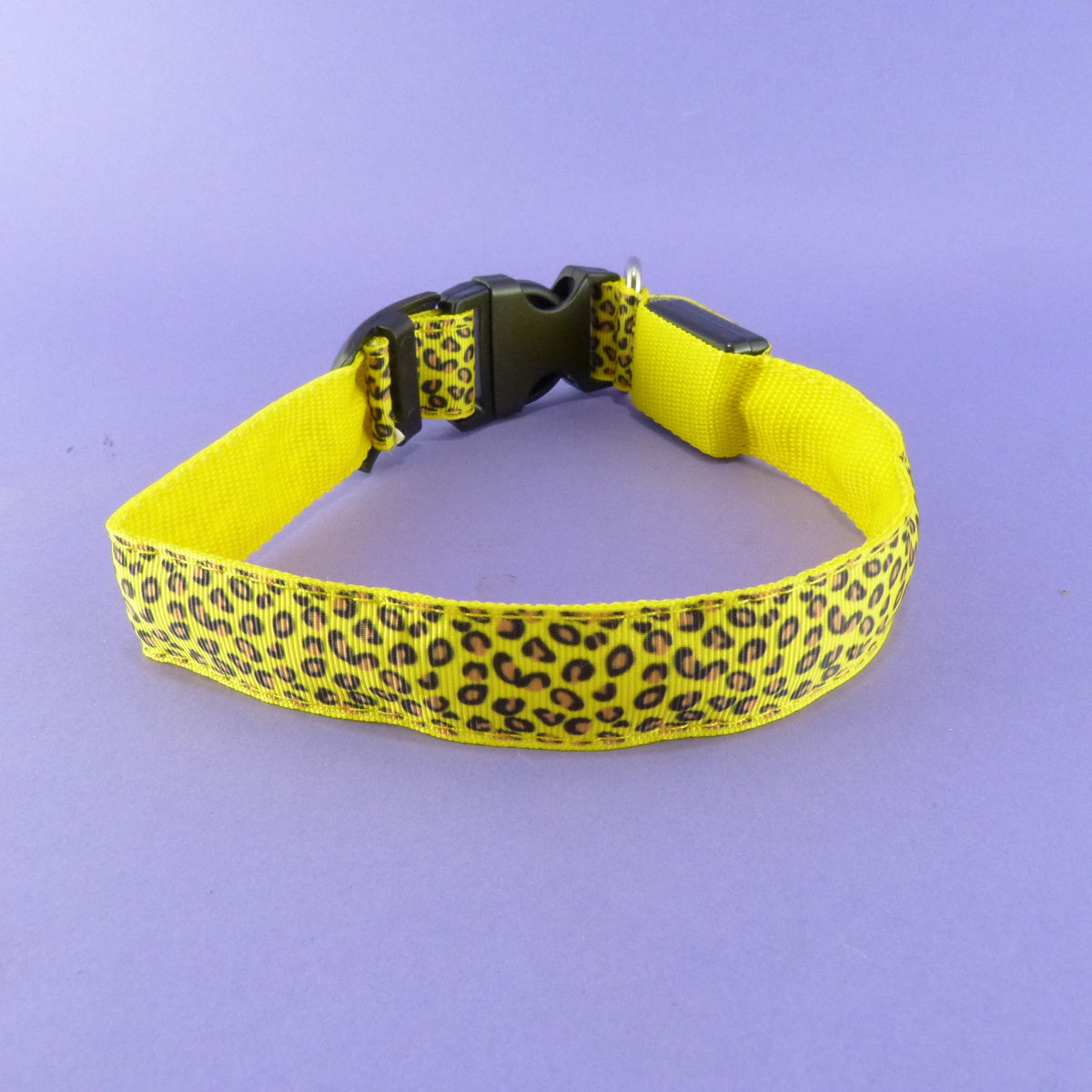 Collar para mascotas de luz led talla M