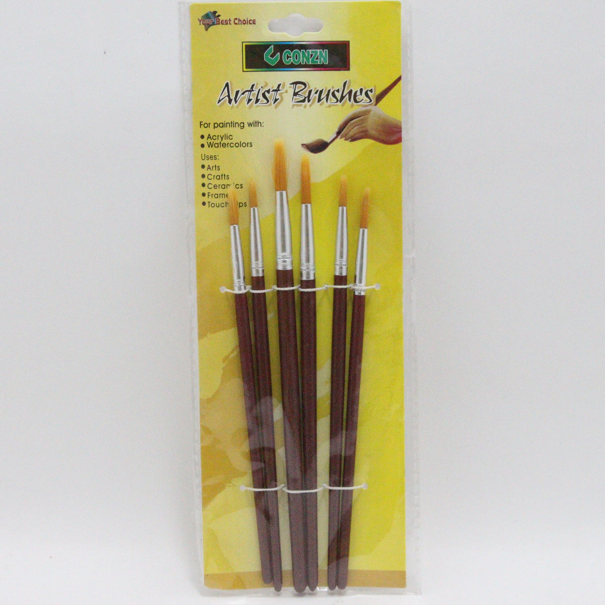 Set de pinceles x 6 unidades