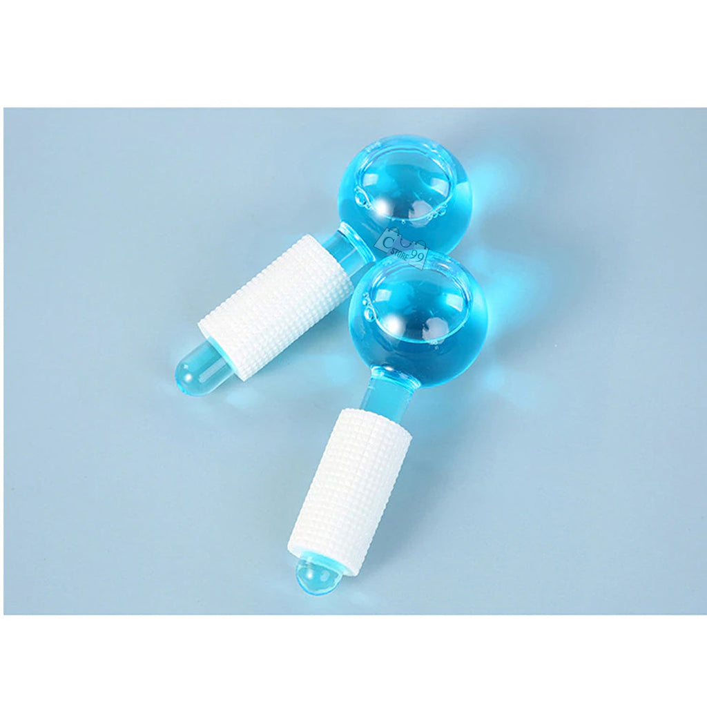 Ice Globe Rodillo frio Para El Rostro x2